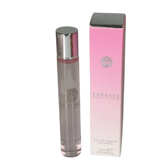 VERSACE Bright Crystal absolu rollerball Lot of 2 by Gianni Versace 10 ML - Picture 4 of 11